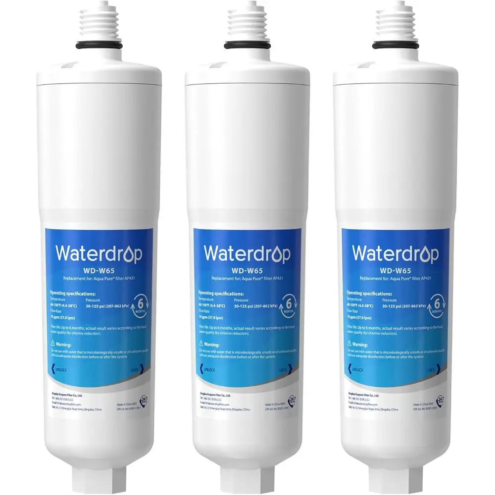Replacement Cartridge and Hot Water Scale Inhibitor for Preventing Scale and Protecting Water Heaters, 3-Pack
Replacement Cartridge and Hot Water Scale Inhibitor for Preventing Scale and Protecting Water Heaters, 3-Pack