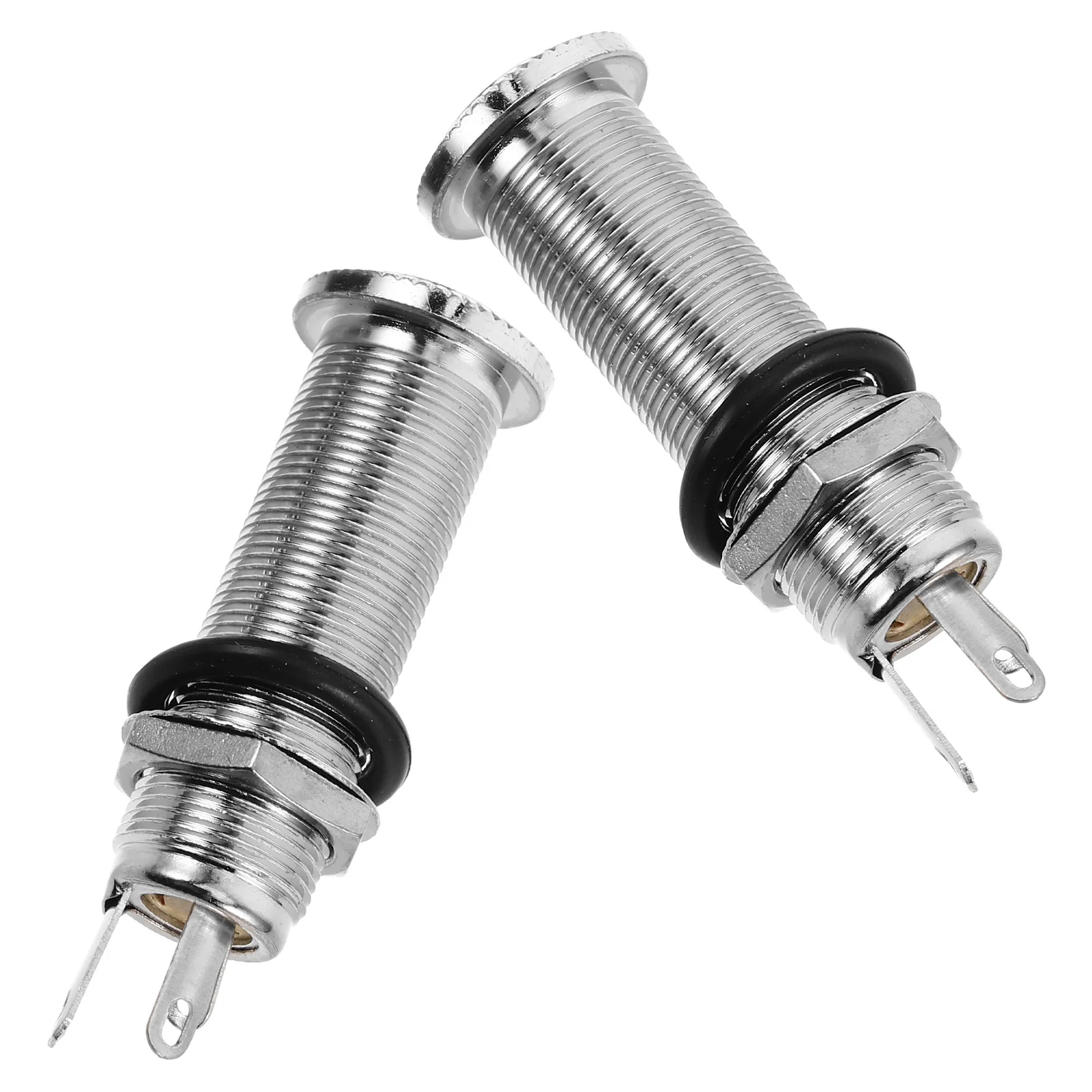 2Pcs Short Foot Cylinder Output Jack Mount Electric Guitar Bass Parts Reliable Connection Metal Guitar Output Socket
2Pcs Short Foot Cylinder Output Jack Mount Electric Guitar Bass Parts Reliable Connection Metal Guitar Output Socket