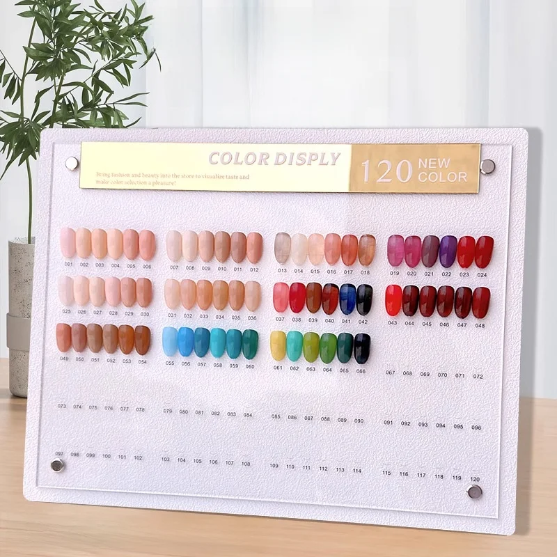Japanese Sle Nail Art Acrylic Color Board 68 Colors Display Book Nail Chip Color Card Board Beau eup Tool
Japanese Sle Nail Art Acrylic Color Board 68 Colors Display Book Nail Chip Color Card Board Beau eup Tool