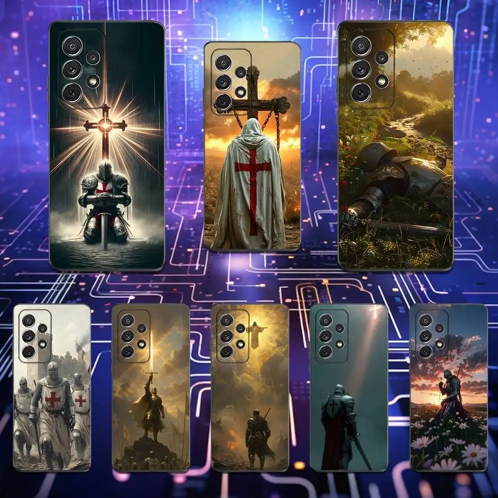 Crusaders Templar Knight Phone Case For Samsung S25,S24,S23,S22,S21,S20,S10,Ultra,Plus,Lite,FE,Soft Silicone Black Cover 
Crusaders Templar Knight Phone Case For Samsung S25,S24,S23,S22,S21,S20,S10,Ultra,Plus,Lite,FE,Soft Silicone Black Cover