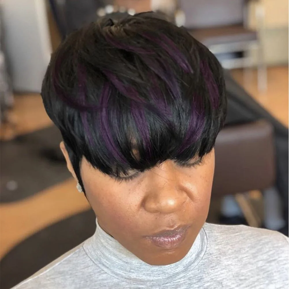 Бразильские парики из волос Фиолетовый прямой парик Короткие парики с стрижкой пикси Человеческие волосы с женщинами Бразильский парик машинного производства
Бразильские парики из волос Фиолетовый прямой парик Короткие парики с стрижкой пикси Человеческие волосы с женщинами Бразильский парик машинного производства