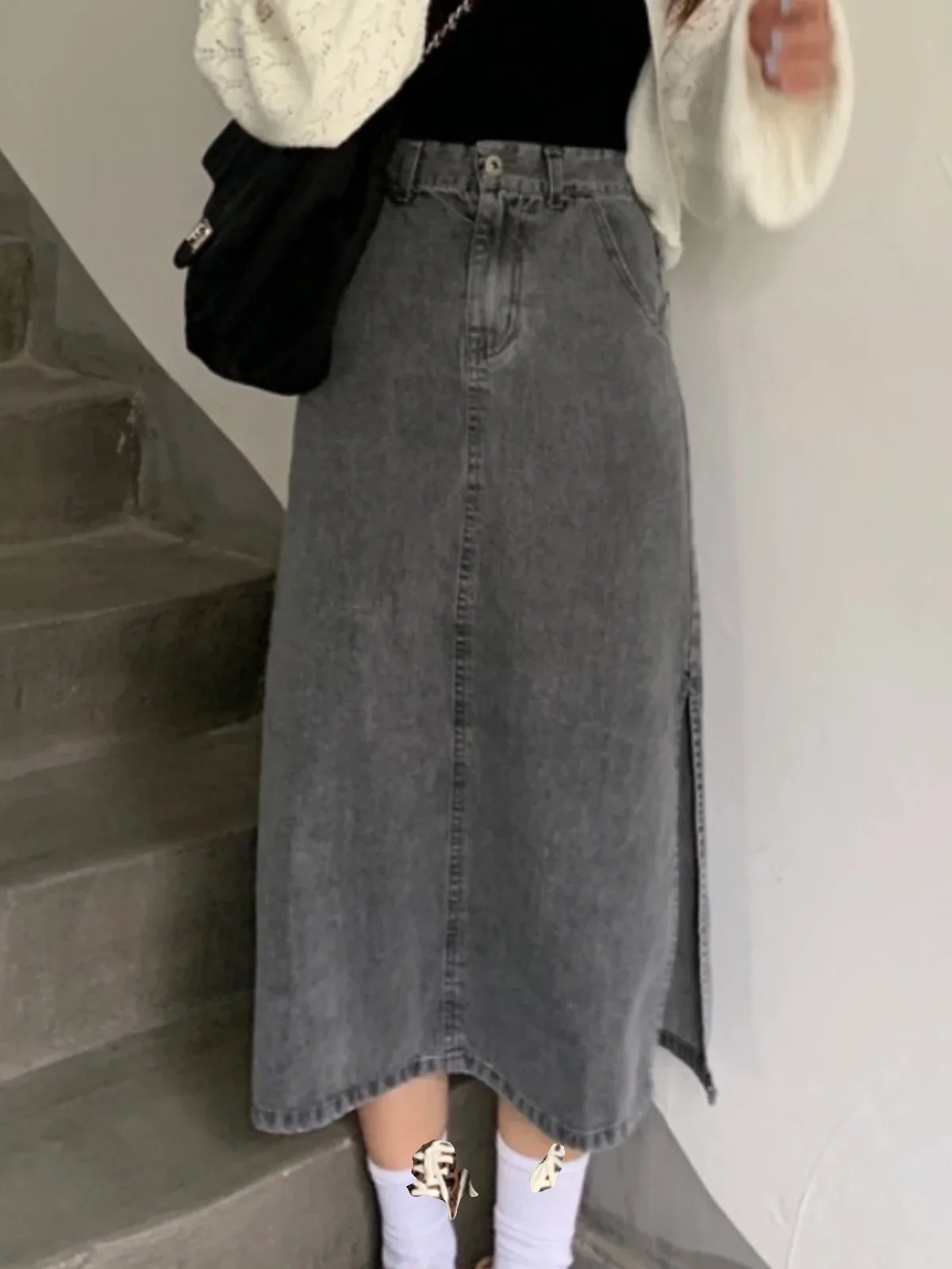 Fashion Casual Denim Skirt Spring A-line Large Size High Waist Long Warp Skirts for Women Jeans Skirts Spring Autumn F67
Fashion Casual Denim Skirt Spring A-line Large Size High Waist Long Warp Skirts for Women Jeans Skirts Spring Autumn F67