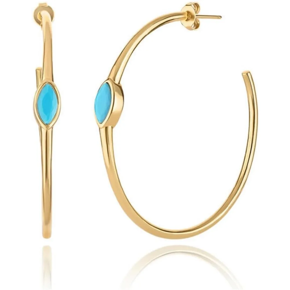 Marquise Pearl Gold Hoop Earrings Lightweight Hypoallergenic Waterproof Boho Chic Minimalist Daily Jewelry
Marquise Pearl Gold Hoop Earrings Lightweight Hypoallergenic Waterproof Boho Chic Minimalist Daily Jewelry