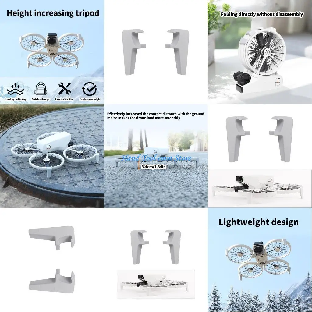 H37F Landing Gear Shock Absorbing Rear Landing Supports Legs For Flip Perfectly for Photography Enthusiasts
H37F Landing Gear Shock Absorbing Rear Landing Supports Legs For Flip Perfectly for Photography Enthusiasts