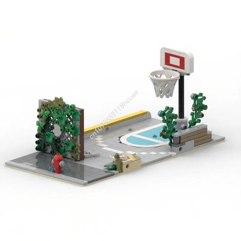 284pcs MOC The Alley Basketball Court Modular Building Model blocks Education creative DIY Toys Assemble idea Christmas gifts
284pcs MOC The Alley Basketball Court Modular Building Model blocks Education creative DIY Toys Assemble idea Christmas gifts