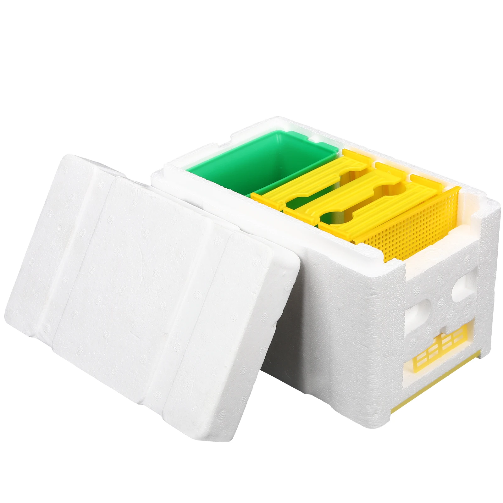 Breeding Beehive Pollination Box 3 Frames Feeder Professional Tools Foam Safe Environment Italian Chinese Queen Mating Garden
Breeding Beehive Pollination Box 3 Frames Feeder Professional Tools Foam Safe Environment Italian Chinese Queen Mating Garden