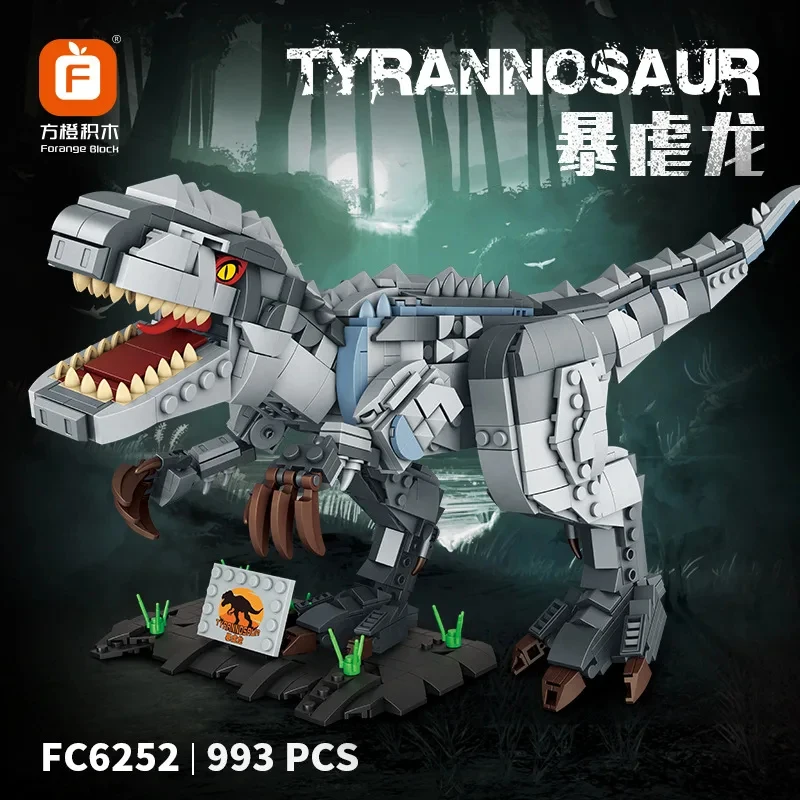 Creative Dinosaur Building Bricks Sets Tyrannosaur bricks Therizinosaurus Blocks Giganotosaurus STEM Sensory Toy Presents
Creative Dinosaur Building Bricks Sets Tyrannosaur bricks Therizinosaurus Blocks Giganotosaurus STEM Sensory Toy Presents