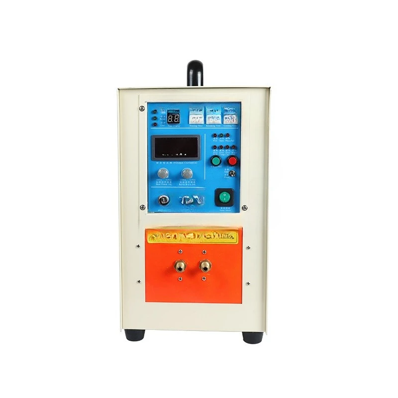 High frequency induction heating machine, copper pipe welding machine high frequency induction heating equipment 15kw small
High frequency induction heating machine, copper pipe welding machine high frequency induction heating equipment 15kw small