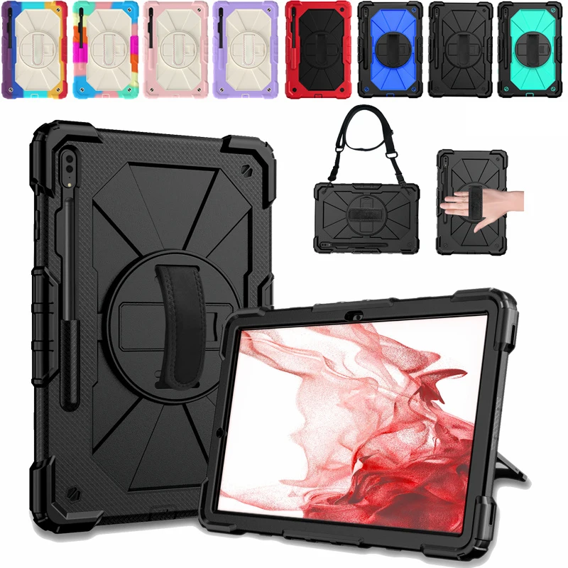 For Samsung Galaxy Tab S8 Plus 12.4 SM-X800 X806 S7 FE 5G SM-T970 T730 T870 X700 Case Heavy Duty Rugged Shockproof Tablet Cover
For Samsung Galaxy Tab S8 Plus 12.4 SM-X800 X806 S7 FE 5G SM-T970 T730 T870 X700 Case Heavy Duty Rugged Shockproof Tablet Cover
