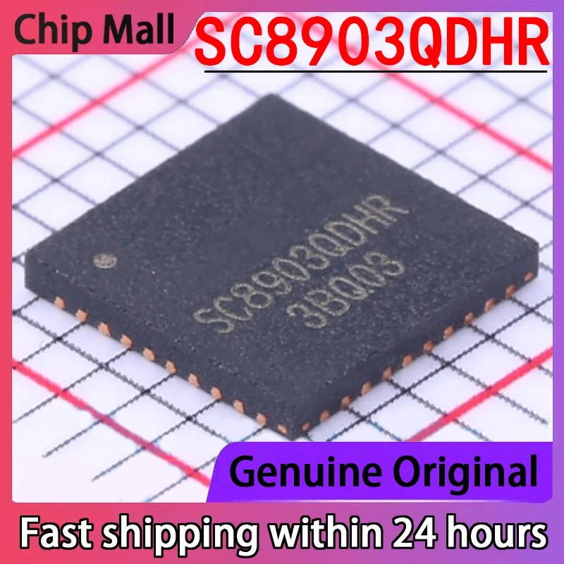 1 шт. новый чип питания постоянного тока SC8903QDHR в упаковке QFN40 на складе 
1 шт. новый чип питания постоянного тока SC8903QDHR в упаковке QFN40 на складе