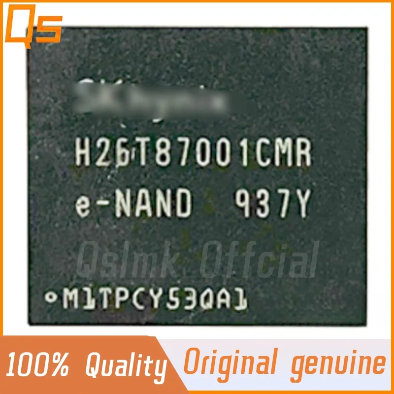 New Original H26T87001CMR EMMC BGA153 128G Font library memory chip storage IC
New Original H26T87001CMR EMMC BGA153 128G Font library memory chip storage IC