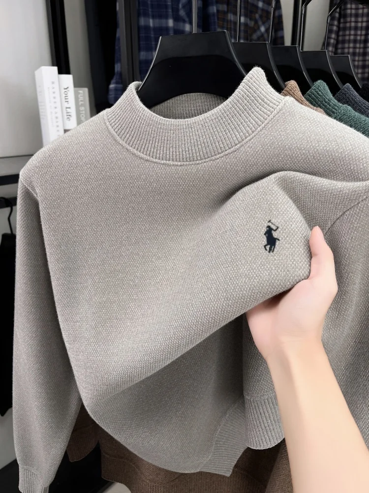 Fashion men's clothing brand new autumn and winter equestrian embroidery design comfortable long sleeved casual luxury pullover
Fashion men's clothing brand new autumn and winter equestrian embroidery design comfortable long sleeved casual luxury pullover