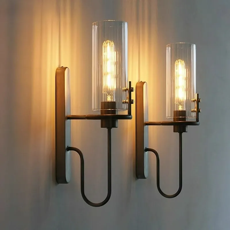 Deluxe Hotel Rooms American style Crystal Imitation Light Luxury Living Room Retro Glass Bedhead Staircase Simple Wall Lighting
Deluxe Hotel Rooms American style Crystal Imitation Light Luxury Living Room Retro Glass Bedhead Staircase Simple Wall Lighting
