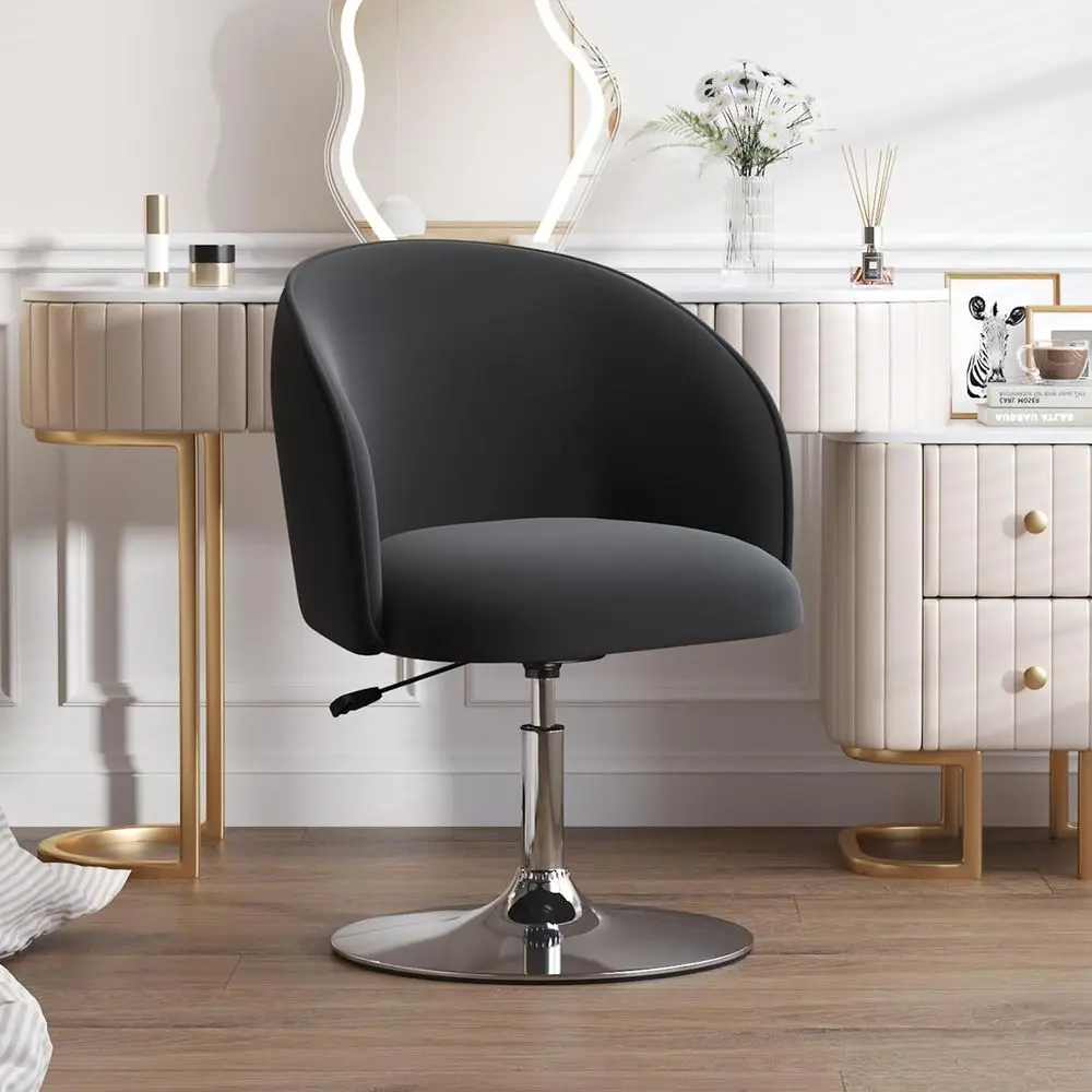 Adjustable Height Swivel Bar Stool with Flexible Round-Back Design for Living Room, Lounge, or Pub in Black
Adjustable Height Swivel Bar Stool with Flexible Round-Back Design for Living Room, Lounge, or Pub in Black