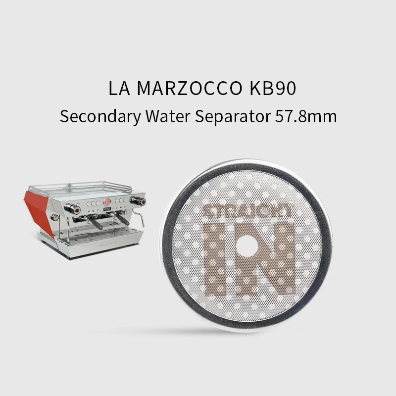 LM 57.8mm Secondary Water Separator Esspresso Shower Screen Puck Screen Fit for LA MARZOCCO PB KB90 Made in Italy
LM 57.8mm Secondary Water Separator Esspresso Shower Screen Puck Screen Fit for LA MARZOCCO PB KB90 Made in Italy