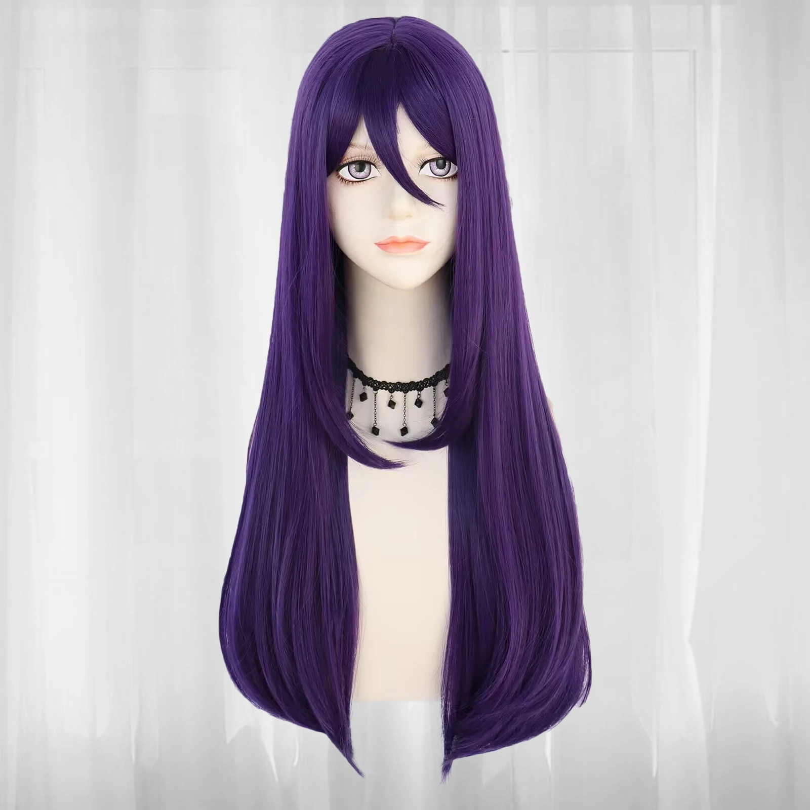 Synthetic Hair Long Straight Purple Cosplay Wig for Halloween Thanksgiving Day Christmas
Synthetic Hair Long Straight Purple Cosplay Wig for Halloween Thanksgiving Day Christmas