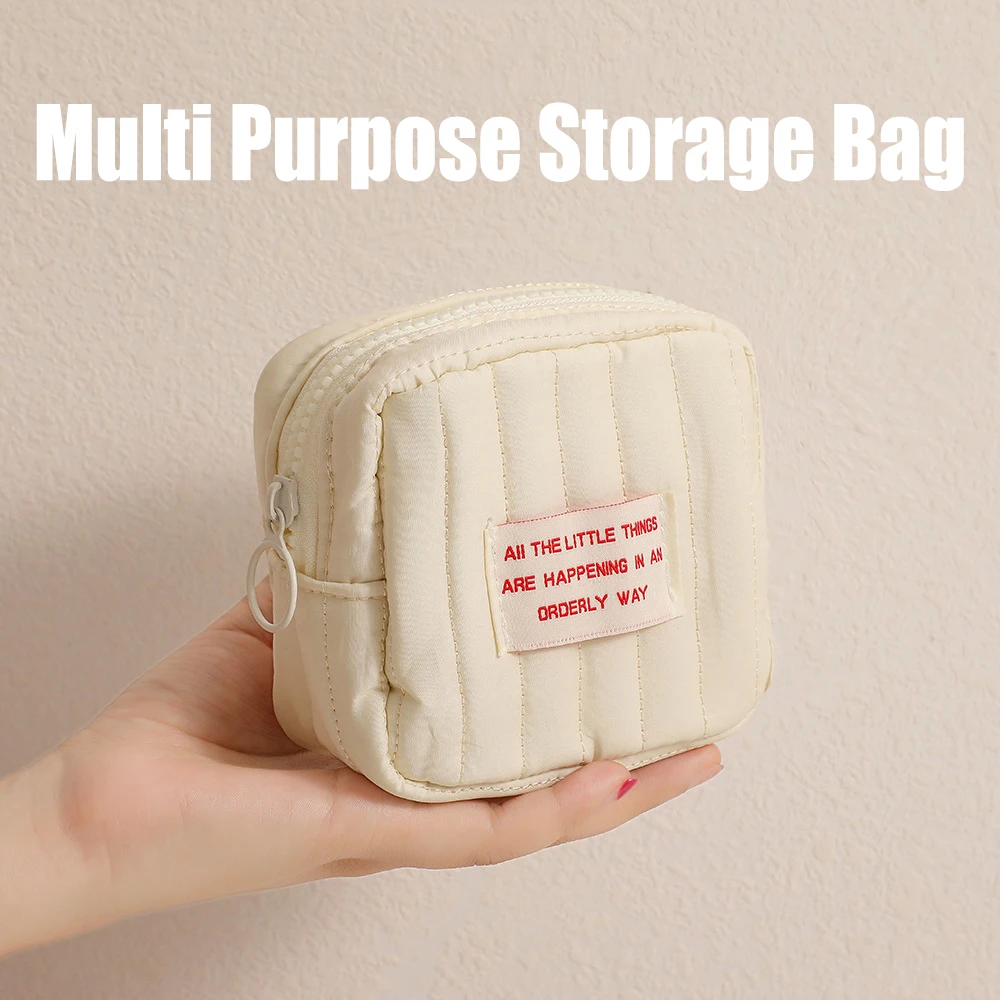 Storage Bag Square Travel Makeup Lipstick And Cosmetics Classification Bag Portable Earphones Zero Wallet Girl Simple Pocket
Storage Bag Square Travel Makeup Lipstick And Cosmetics Classification Bag Portable Earphones Zero Wallet Girl Simple Pocket
