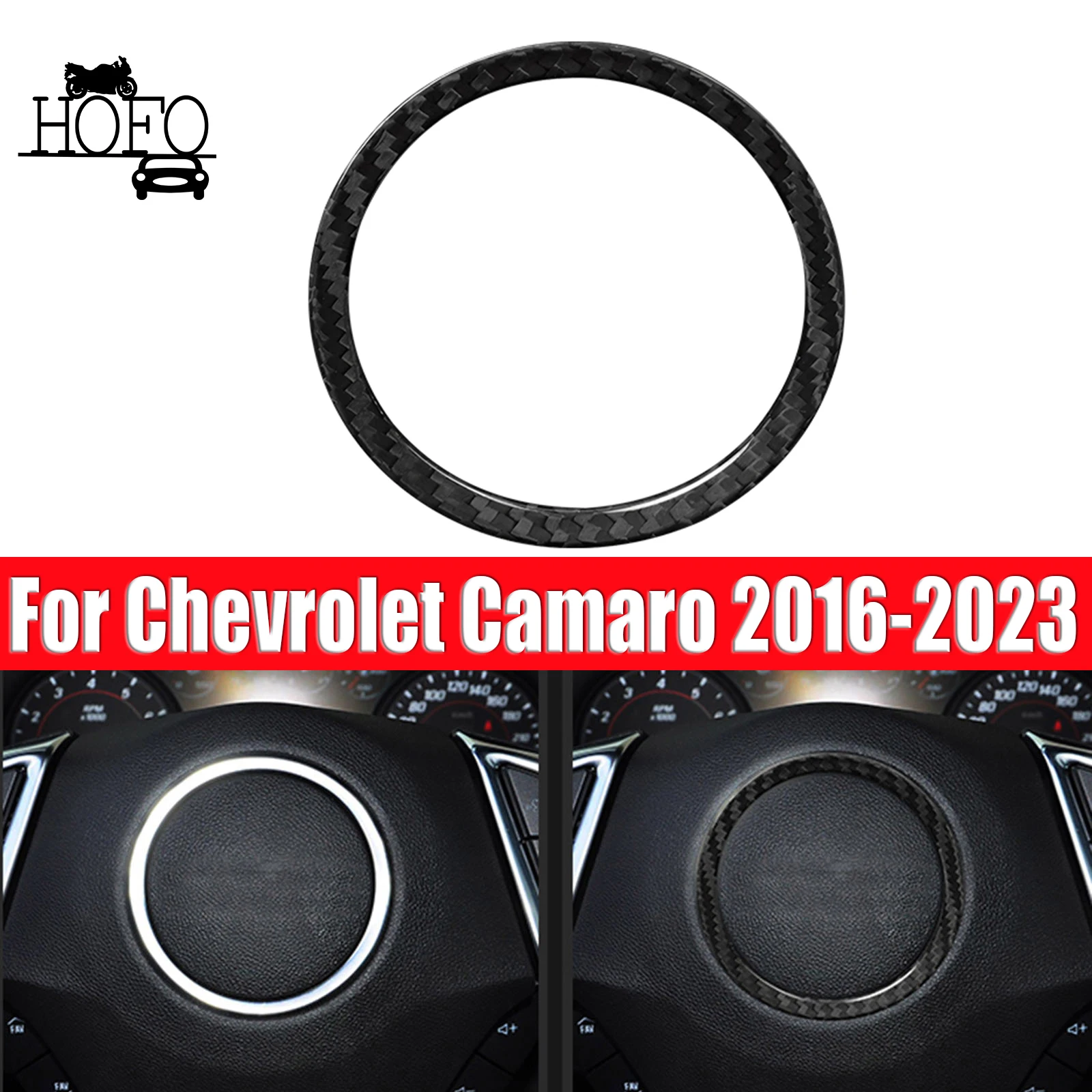 For Chevrolet Camaro 2016-2023 Steering Wheel Center Ring Trim Real Carbon Fiber
For Chevrolet Camaro 2016-2023 Steering Wheel Center Ring Trim Real Carbon Fiber