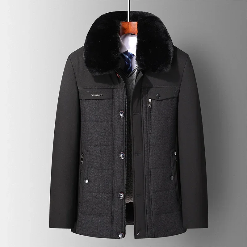 Winter Men's Short and Thick Warm Cotton Clothing for Middle-aged and Elderly People
Winter Men's Short and Thick Warm Cotton Clothing for Middle-aged and Elderly People