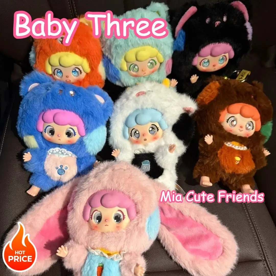 Baby Three Mia Cute Friends Series Plush Blind Box Trendy Toy Mysterious Box Doll Cartoon Handmade Decoration Girl Bedroom Gift
Baby Three Mia Cute Friends Series Plush Blind Box Trendy Toy Mysterious Box Doll Cartoon Handmade Decoration Girl Bedroom Gift