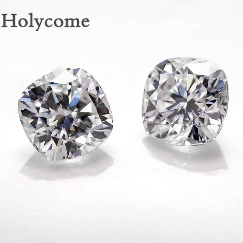 6*6mm Special Cushion Cut Moissanite Loose D Super White Top Quality Moissanite Synthetic Gemstone for Custom Jewelry Making
6*6mm Special Cushion Cut Moissanite Loose D Super White Top Quality Moissanite Synthetic Gemstone for Custom Jewelry Making