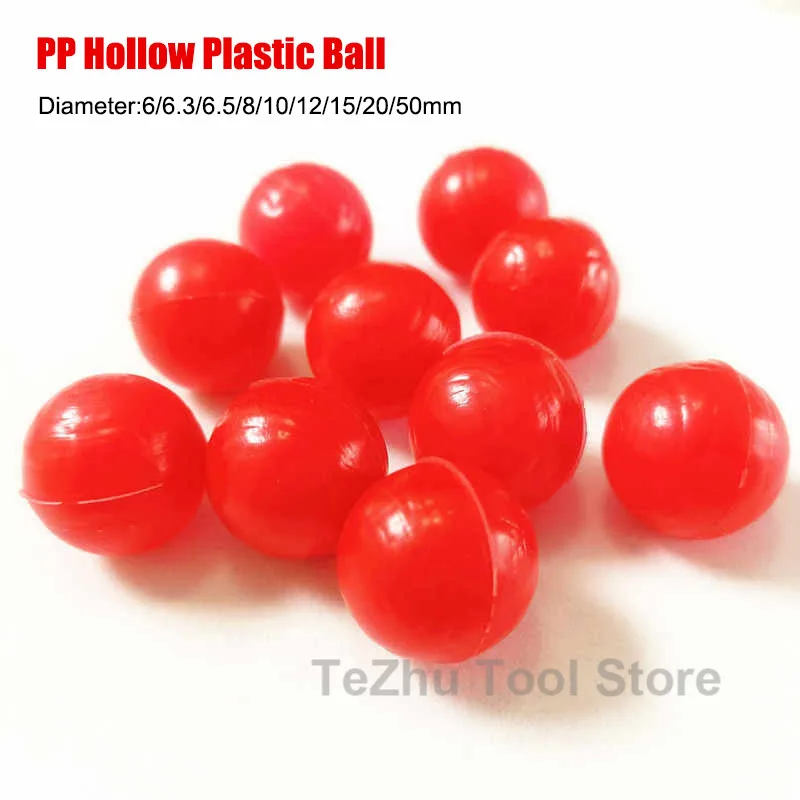 Red Polypropylene PP Hollow Plastic Balls Precision Sphere Floating Ball Diameter 6/6.3/6.5/8/10/12/15/20/50mm
Red Polypropylene PP Hollow Plastic Balls Precision Sphere Floating Ball Diameter 6/6.3/6.5/8/10/12/15/20/50mm