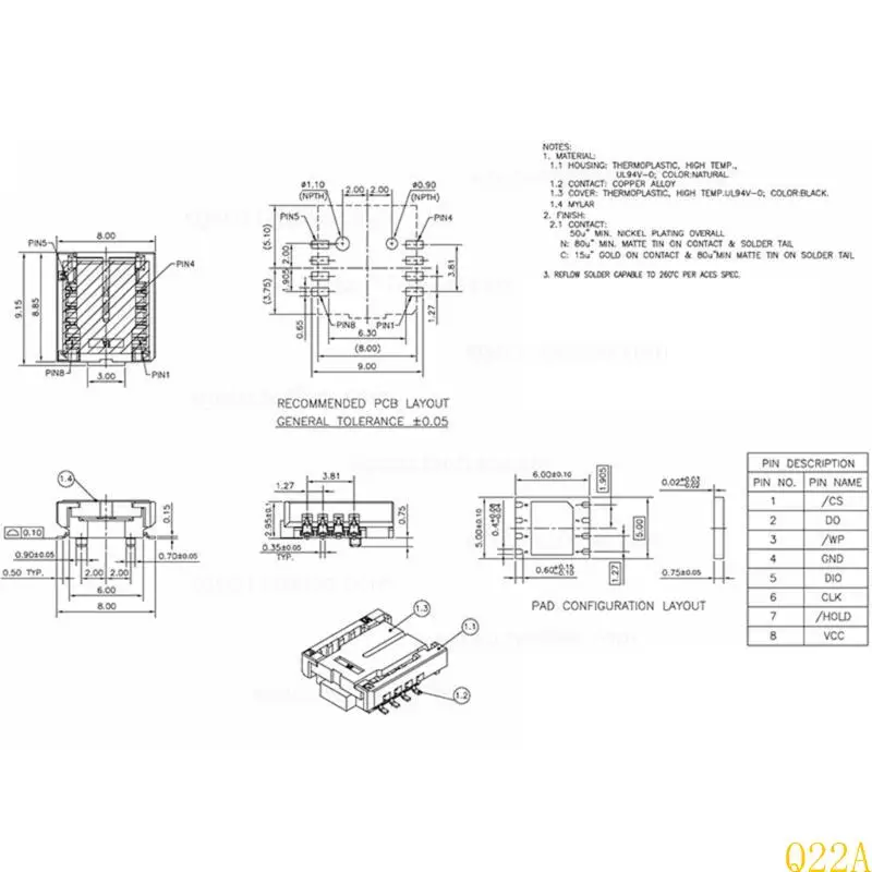 Q22A Обновляется операции ChIP с помощью QFN8/WSON8/MLF8/MLP8/DFN8 TO DIP8 Sockets
Q22A Обновляется операции ChIP с помощью QFN8/WSON8/MLF8/MLP8/DFN8 TO DIP8 Sockets