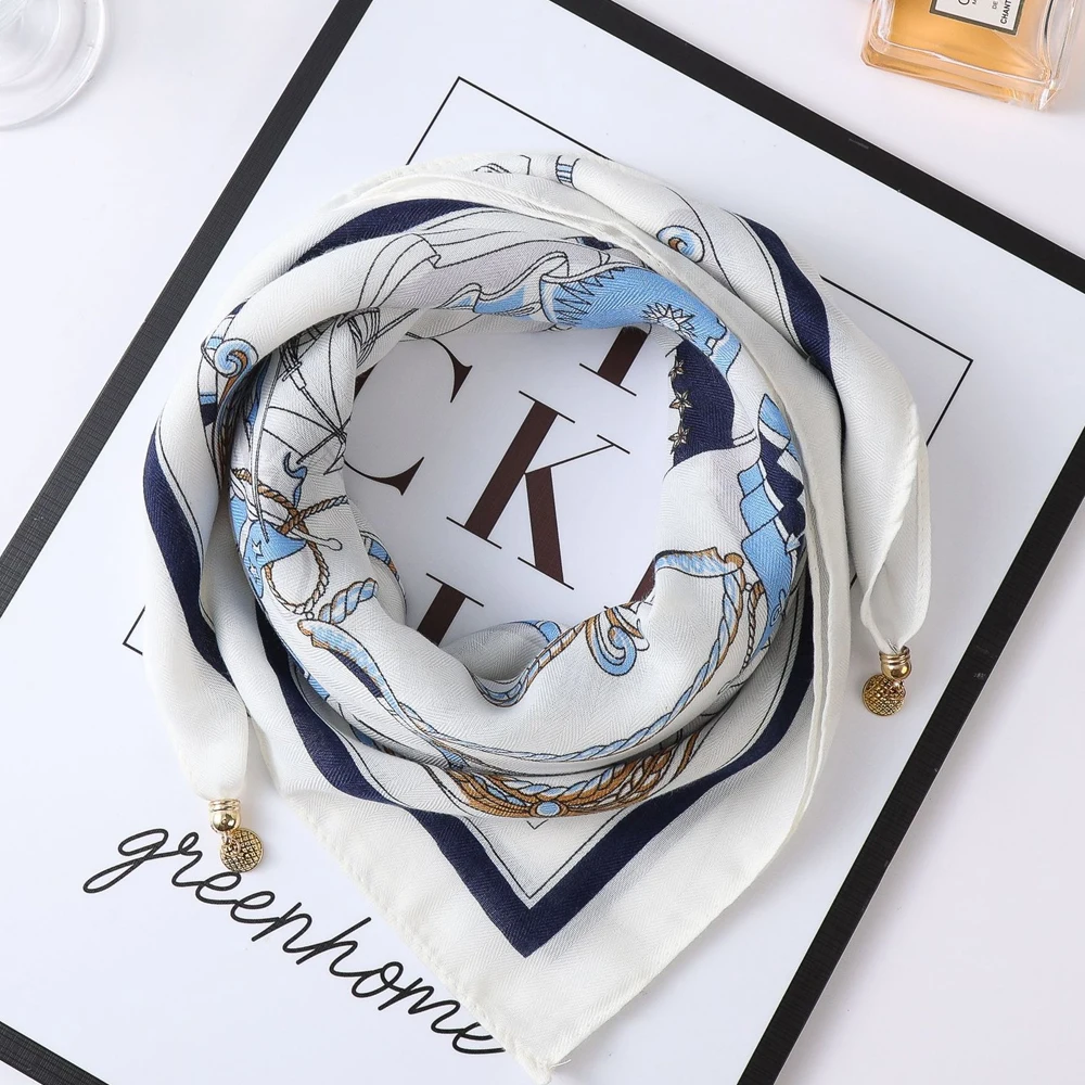 1PCS New Magnetic Buckle Women Silk Scarf Silk Neck Hijab Women Spring Autumn Wraps Cross Scarves Female Foulard Bandana
1PCS New Magnetic Buckle Women Silk Scarf Silk Neck Hijab Women Spring Autumn Wraps Cross Scarves Female Foulard Bandana
