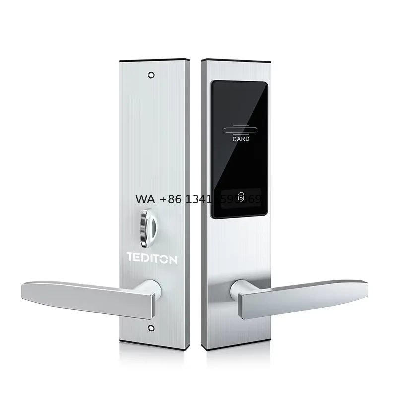 Cost-effective Multifunctional Remote Control Ttlock Smartphone App Wireless IC Card System Smart Hotel Door Lock
Cost-effective Multifunctional Remote Control Ttlock Smartphone App Wireless IC Card System Smart Hotel Door Lock
