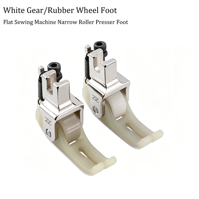 Flat Car Narrow Plastic Roller Presser Foot 0.2mm Gap Teflon Presser Foot Sewing Machine Accessories
Flat Car Narrow Plastic Roller Presser Foot 0.2mm Gap Teflon Presser Foot Sewing Machine Accessories