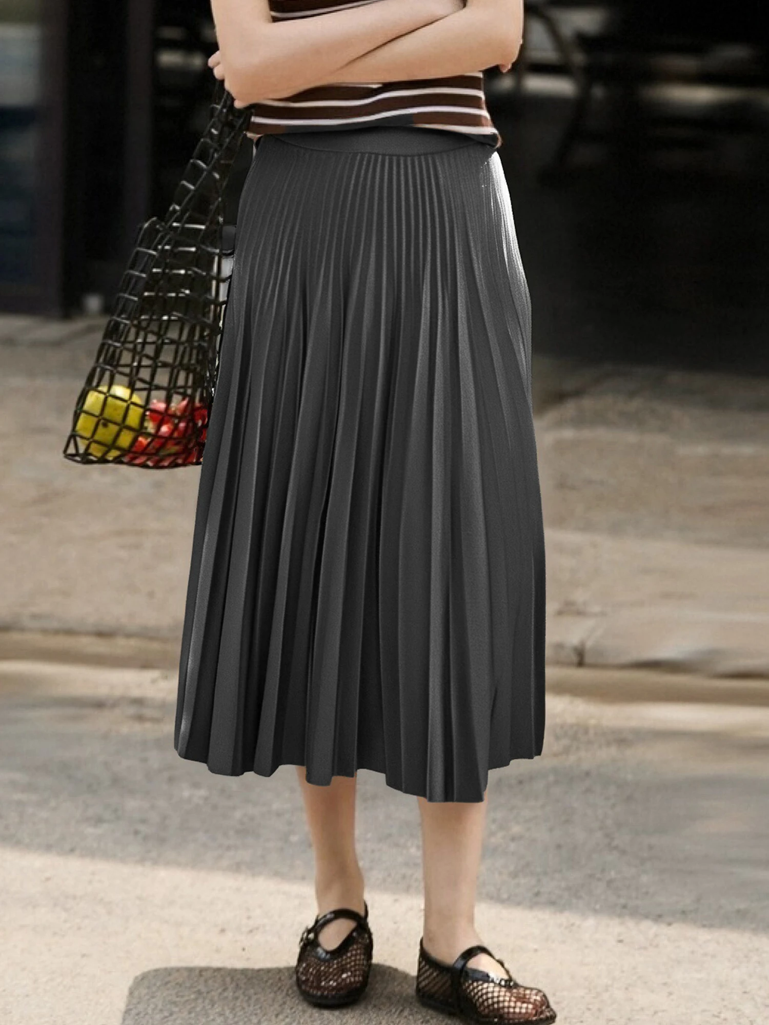 Slimming A-Line Casual Pure Color Versatile Midi Skirt High Waist Polyester Cotton Blend Busin Commute Sle Midi Skirt
Slimming A-Line Casual Pure Color Versatile Midi Skirt High Waist Polyester Cotton Blend Busin Commute Sle Midi Skirt