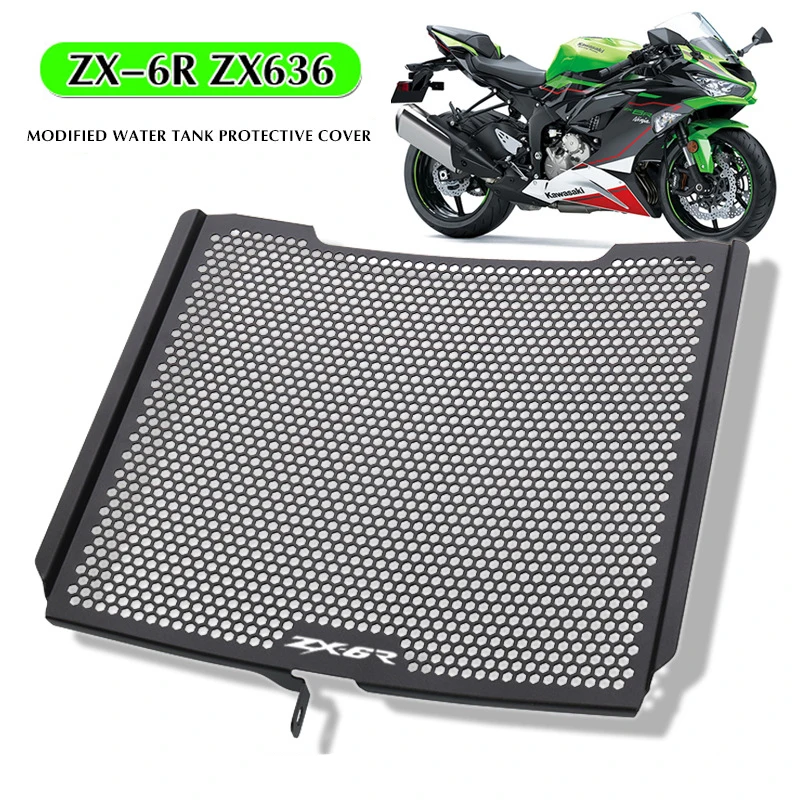 Motorcycle Radiator Guard Grille Cover Protector Protective Grill For Kawasaki ZX636R ZX-636R ZX-6R ZX6R ZX636 2013-2025
Motorcycle Radiator Guard Grille Cover Protector Protective Grill For Kawasaki ZX636R ZX-636R ZX-6R ZX6R ZX636 2013-2025