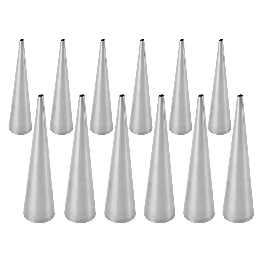 12 Pcs Steel Croissant Mold Cannoli Molds Spiral Baking Sticks Reusable Cannoli Tube Cone Pastry Molds Easy Clean
12 Pcs Steel Croissant Mold Cannoli Molds Spiral Baking Sticks Reusable Cannoli Tube Cone Pastry Molds Easy Clean