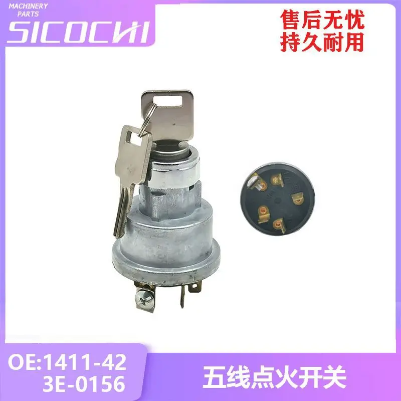 Подходит для пятипроводного выключателя зажигания стартера Caterpillar CAT320 E200B 3E-0156 1411-42
Подходит для пятипроводного выключателя зажигания стартера Caterpillar CAT320 E200B 3E-0156 1411-42