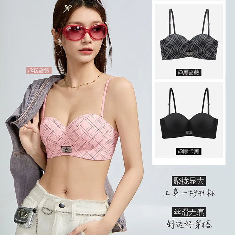 Женское белье с эффектом пуш-ап для небольшой груди, подчеркивает декольте, уплотняет, собирает боковые части груди, предотвращает провисание, сексуальное и бесшовное.
Женское белье с эффектом пуш-ап для небольшой груди, подчеркивает декольте, уплотняет, собирает боковые части груди, предотвращает провисание, сексуальное и бесшовное.