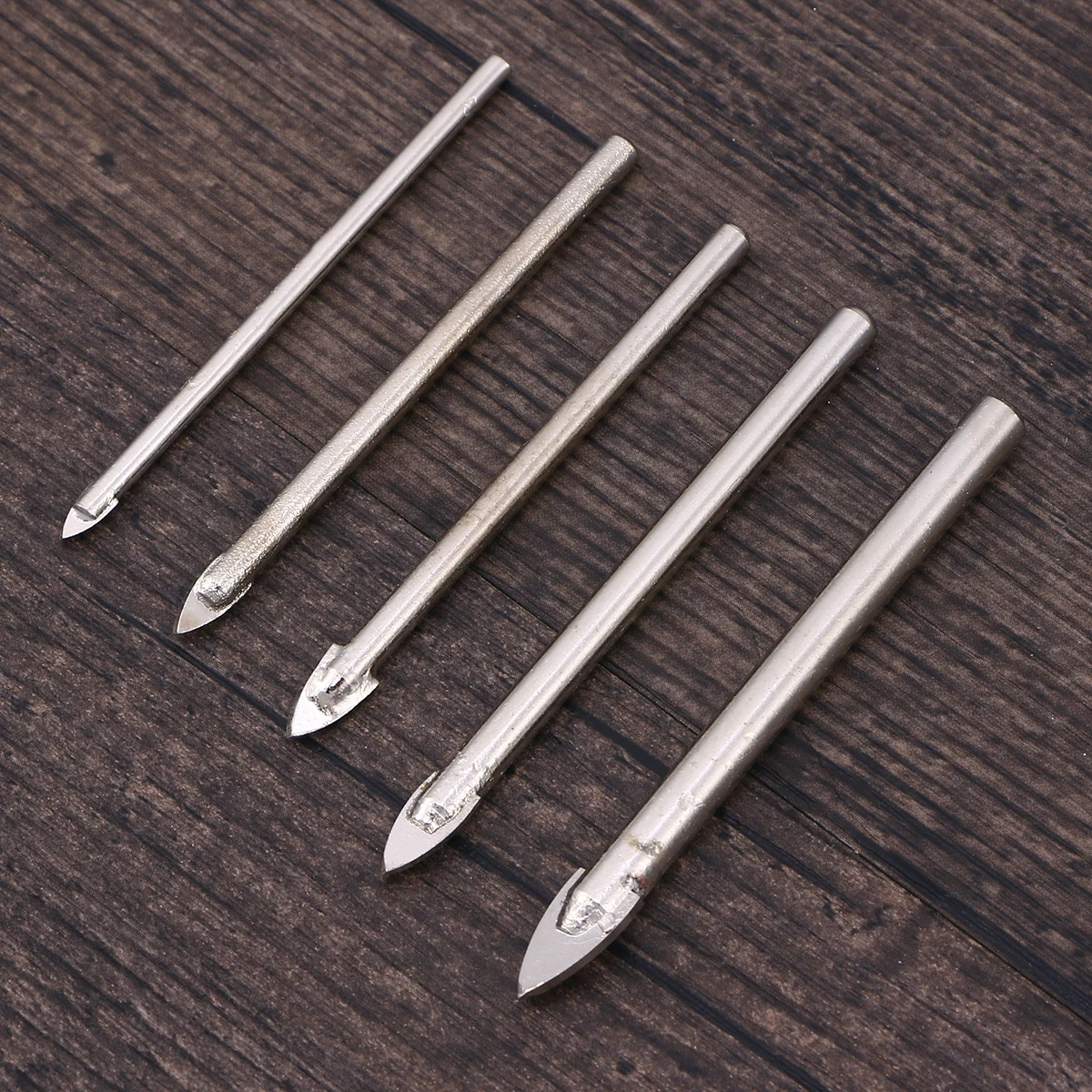 5pcs Ceramic Bit Set Alloy Reinforced Sharpened Edges Glass Tile Marble Penetration Hand Electric Drill Compatible Triangle
5pcs Ceramic Bit Set Alloy Reinforced Sharpened Edges Glass Tile Marble Penetration Hand Electric Drill Compatible Triangle