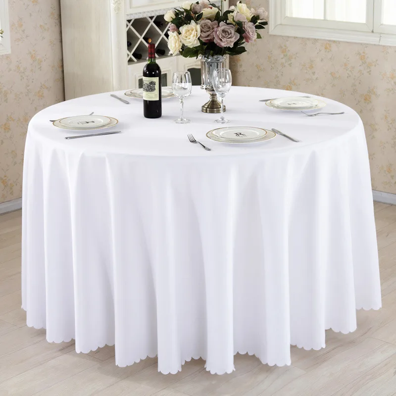 Round Tablecloth Washable Polyester Table Cloth Decorative Table Cover for Dining Banquet Wedding Party Table Decoration
Round Tablecloth Washable Polyester Table Cloth Decorative Table Cover for Dining Banquet Wedding Party Table Decoration
