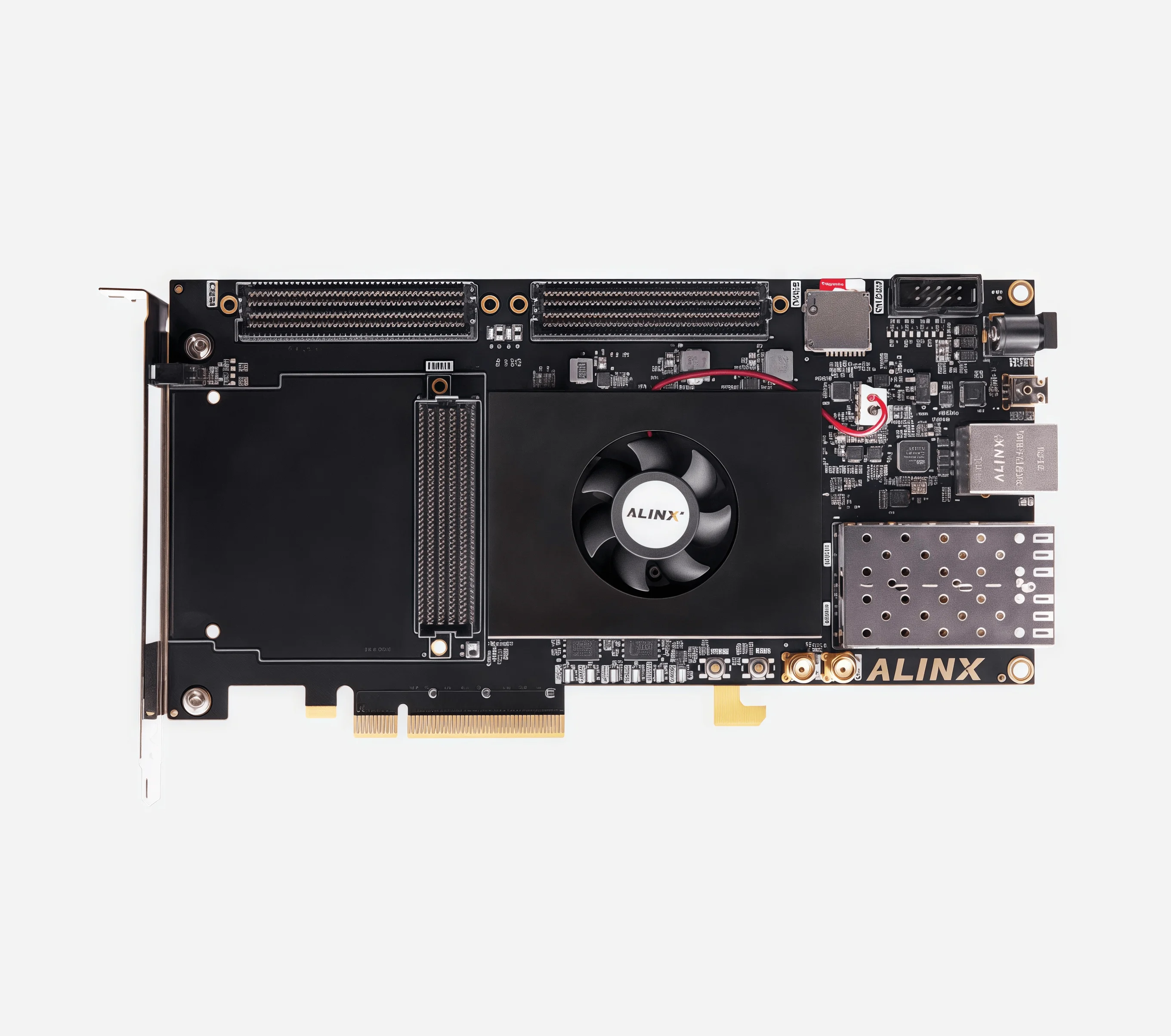 Xilinx Kintex UltraScale FMC HPC PCIE Волоконно-оптическая плата разработки FPGA XCKU040 AXKU041
Xilinx Kintex UltraScale FMC HPC PCIE Волоконно-оптическая плата разработки FPGA XCKU040 AXKU041