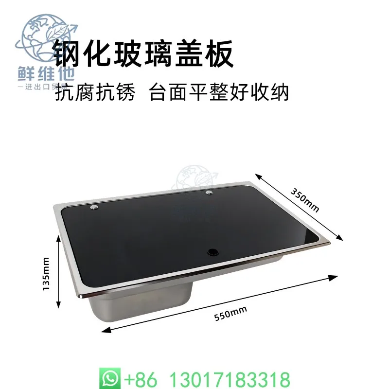 RV Integrated Gas Sink Induction Cooker Kitchen Vegetable Basin Multi-functional Liquefied Double Stove Stainless Steel
RV Integrated Gas Sink Induction Cooker Kitchen Vegetable Basin Multi-functional Liquefied Double Stove Stainless Steel