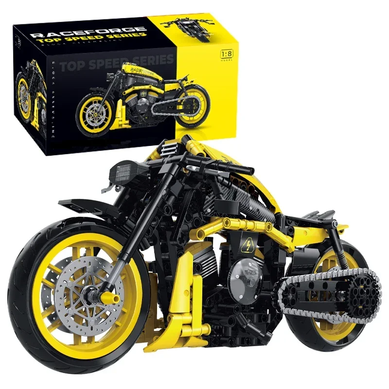 City Super Racing Motorcycle Assembled MOC Building Blocks Motorbike Model Kit Technical Toys Gifts for Boys Adult Kids 500+pcs
City Super Racing Motorcycle Assembled MOC Building Blocks Motorbike Model Kit Technical Toys Gifts for Boys Adult Kids 500+pcs