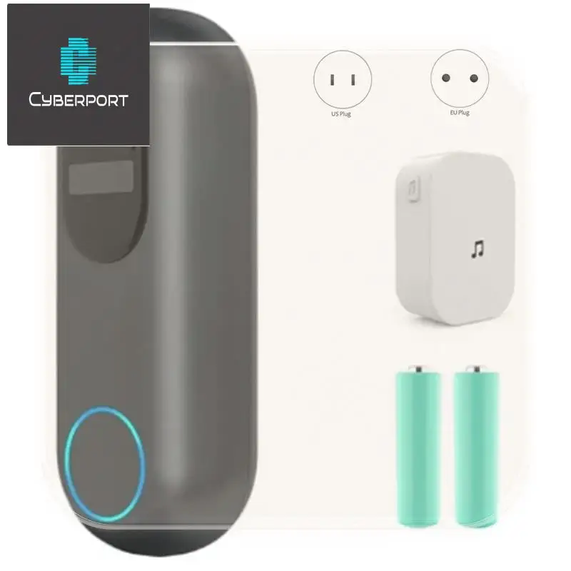 Night Vision Video Doorbell Waterproof Night Vision Smart Home Video Intercom Camera EU Plug
Night Vision Video Doorbell Waterproof Night Vision Smart Home Video Intercom Camera EU Plug