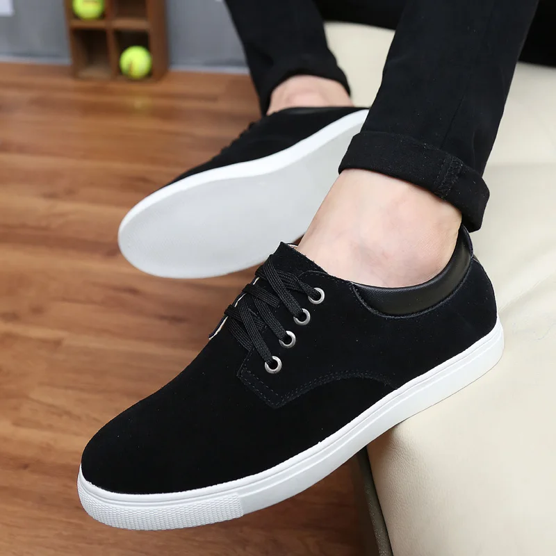 Men's Black Suede Casual Shoes Lace Up Flat Sole Comfortable Walking Shoes Big Size 49 Plus Size 48 47 Fashion 2026 New
Men's Black Suede Casual Shoes Lace Up Flat Sole Comfortable Walking Shoes Big Size 49 Plus Size 48 47 Fashion 2026 New