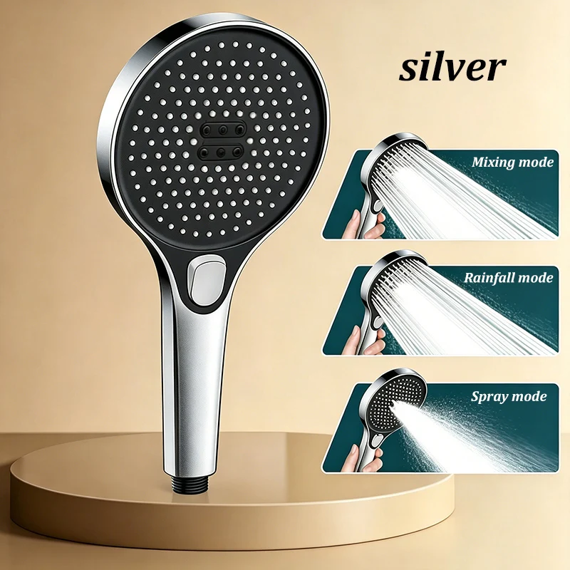 Super High Pressure Large Panel Shower Head 3-Spray Settings Universal Home Bathroom Shower Sprayer
Super High Pressure Large Panel Shower Head 3-Spray Settings Universal Home Bathroom Shower Sprayer