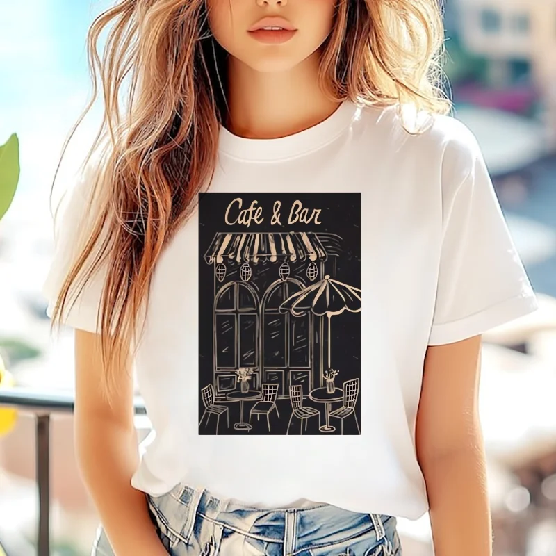 Fashionable Retro Printed Pattern Short Sleeved Round Neck Casual Women's Versatile Summer Top Clothing Regular Women's T-Shirt
Fashionable Retro Printed Pattern Short Sleeved Round Neck Casual Women's Versatile Summer Top Clothing Regular Women's T-Shirt