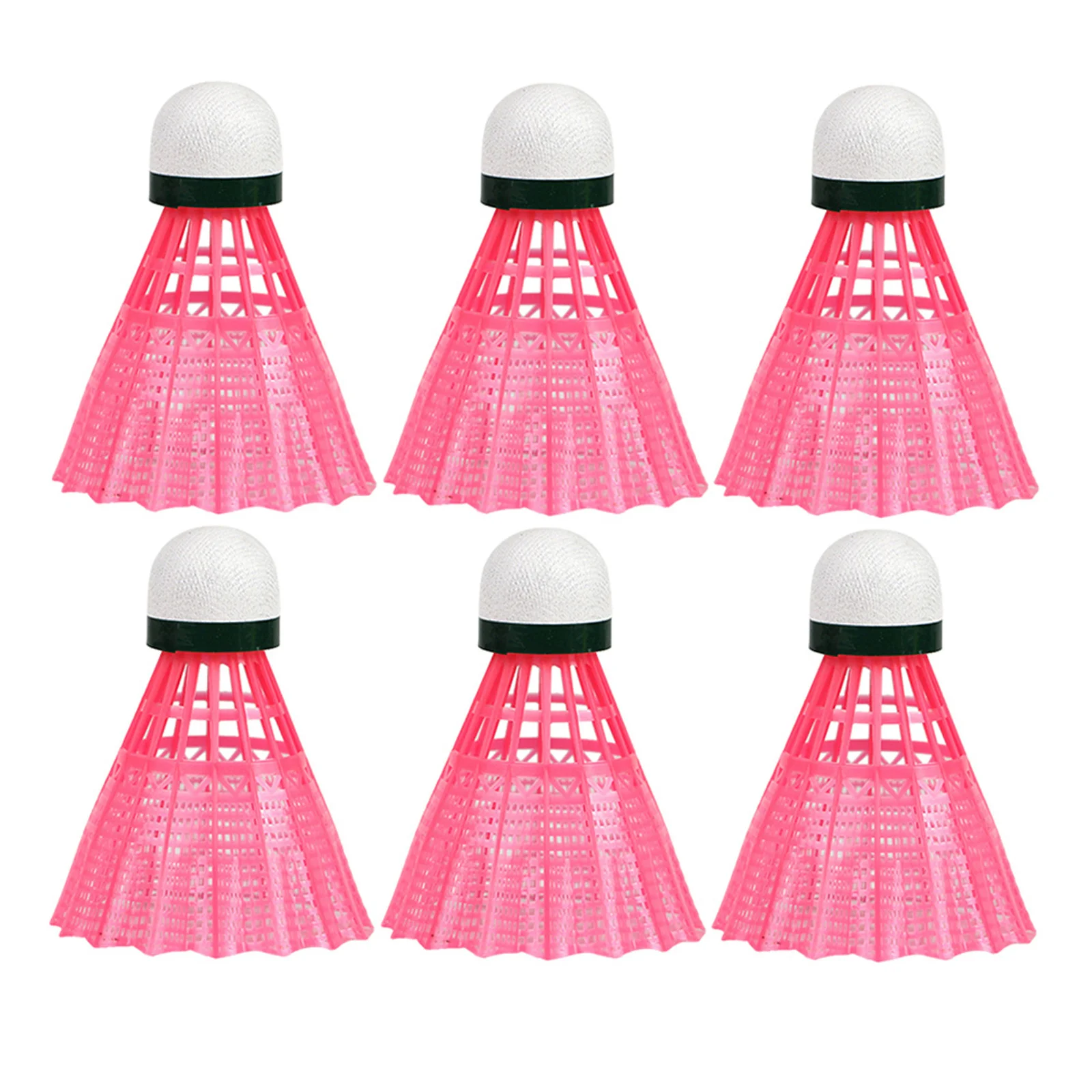 6Pcs High Elasticity Badminton Shuttlecocks Strong Resistance Sturdy Structure for School Activities Amateurs Trainers
6Pcs High Elasticity Badminton Shuttlecocks Strong Resistance Sturdy Structure for School Activities Amateurs Trainers
