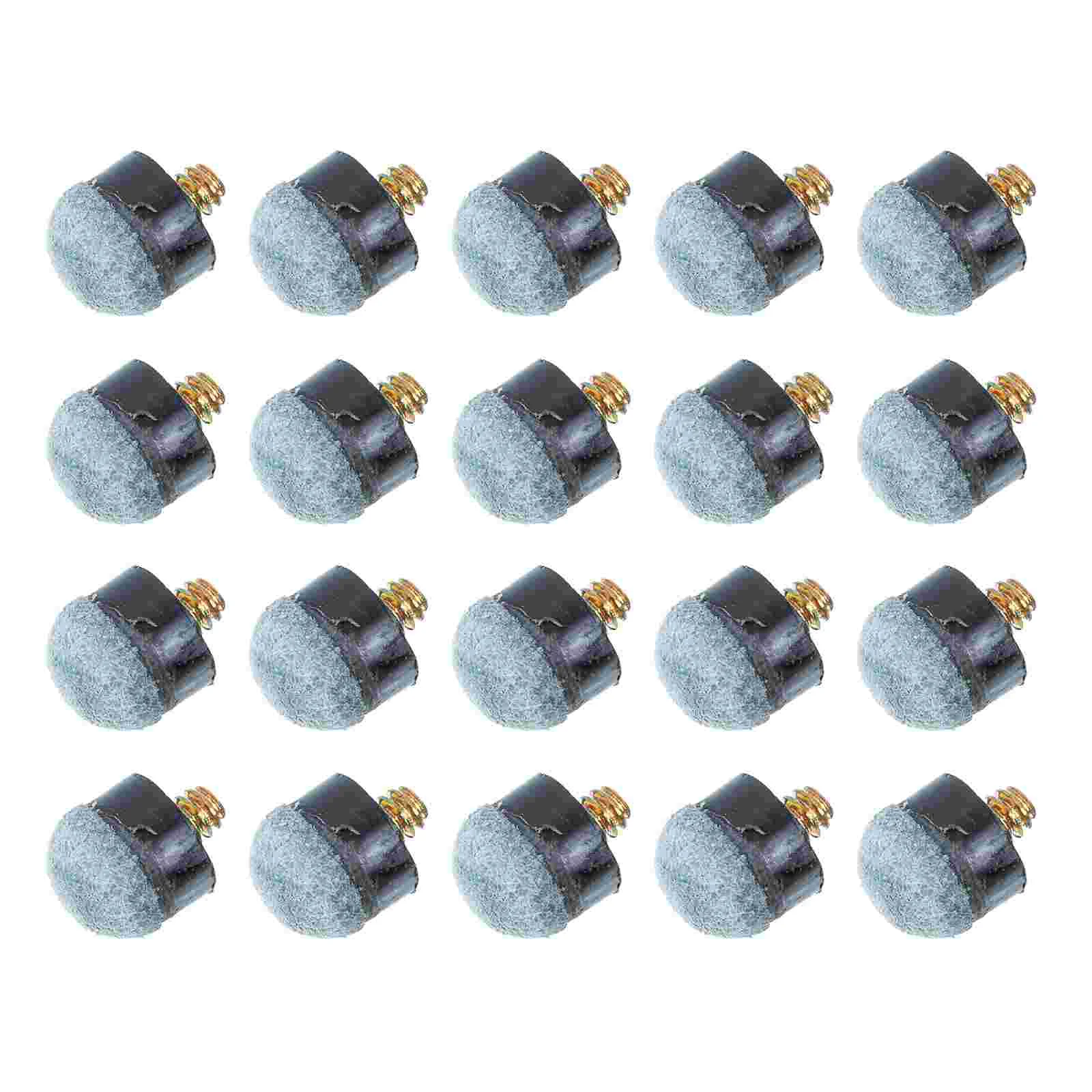 Cue Tip American and British Billiard Table Tennis Supplies Head Accessories 12mm Screw Gray (blue) 20pcs Tips
Cue Tip American and British Billiard Table Tennis Supplies Head Accessories 12mm Screw Gray (blue) 20pcs Tips