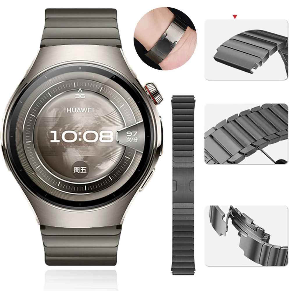 Metal Strap for Huawei Watch 5 4 Pro/GT5 Pro GT5 GT4 46mm Replaceable Wristband Correa for Amazfit GTR/3/4/Bip 6 5/Balacne Band
Metal Strap for Huawei Watch 5 4 Pro/GT5 Pro GT5 GT4 46mm Replaceable Wristband Correa for Amazfit GTR/3/4/Bip 6 5/Balacne Band