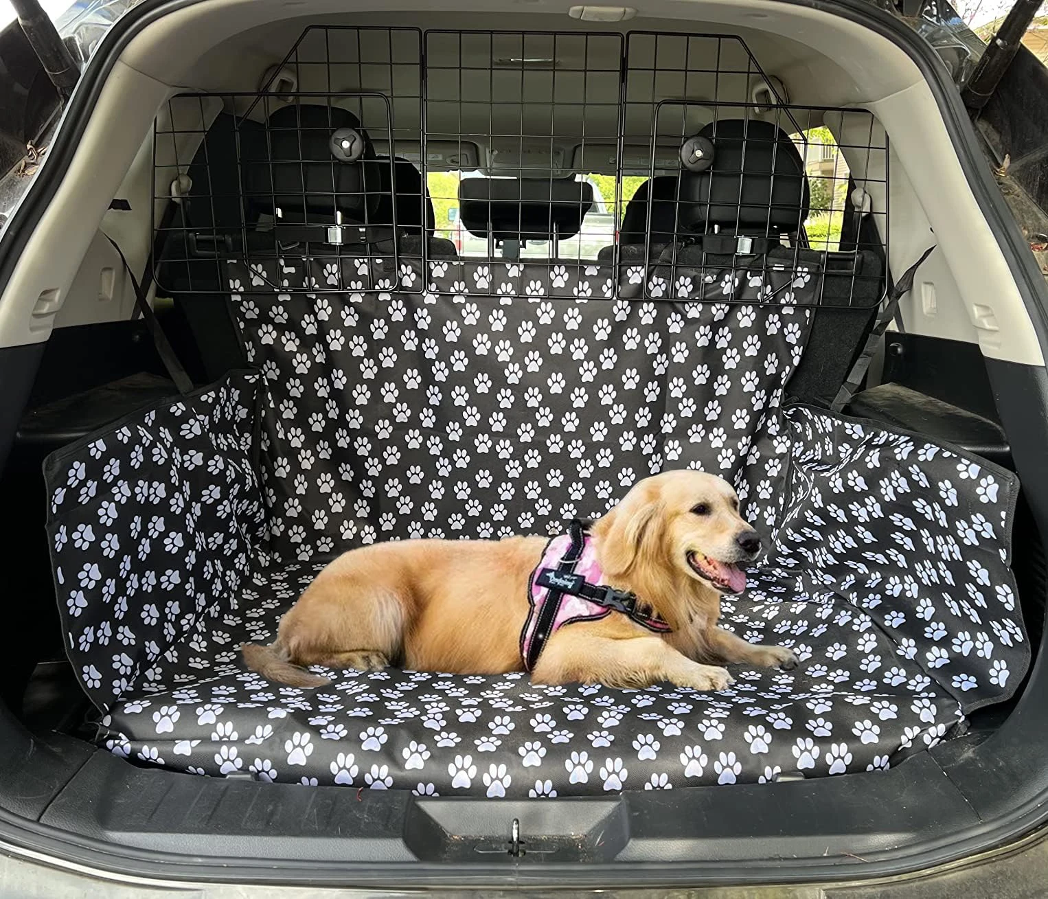 SUV Cargo Liner for Dogs, Waterproof Trunk Mat Protector, Heavy Duty Car Boot Cover, Non-Slip Pet Seat Cover, Universal For SUV
SUV Cargo Liner for Dogs, Waterproof Trunk Mat Protector, Heavy Duty Car Boot Cover, Non-Slip Pet Seat Cover, Universal For SUV