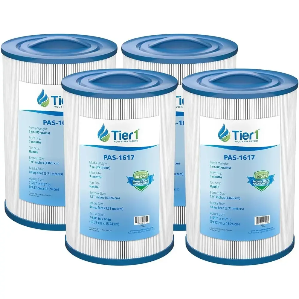 Pool Filter Replacement 4-Pack | Fits 817-0050, PWW50, 6CH-940 | 7-5/8 x 6 | Trilobal Fabric | Washable & Reusable
Pool Filter Replacement 4-Pack | Fits 817-0050, PWW50, 6CH-940 | 7-5/8 x 6 | Trilobal Fabric | Washable & Reusable