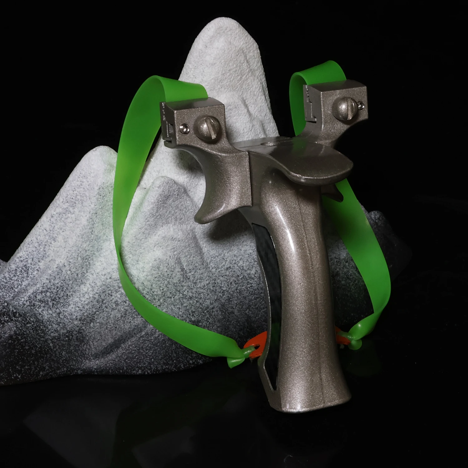 Frosted Alloy High Quality Slingshot Hunting Shooting Professional Sling Full Metal Precision Hunting Slingshot Outdoor toys
Frosted Alloy High Quality Slingshot Hunting Shooting Professional Sling Full Metal Precision Hunting Slingshot Outdoor toys